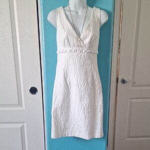 Trina TURK White DRESS SZ 2 NWTS
